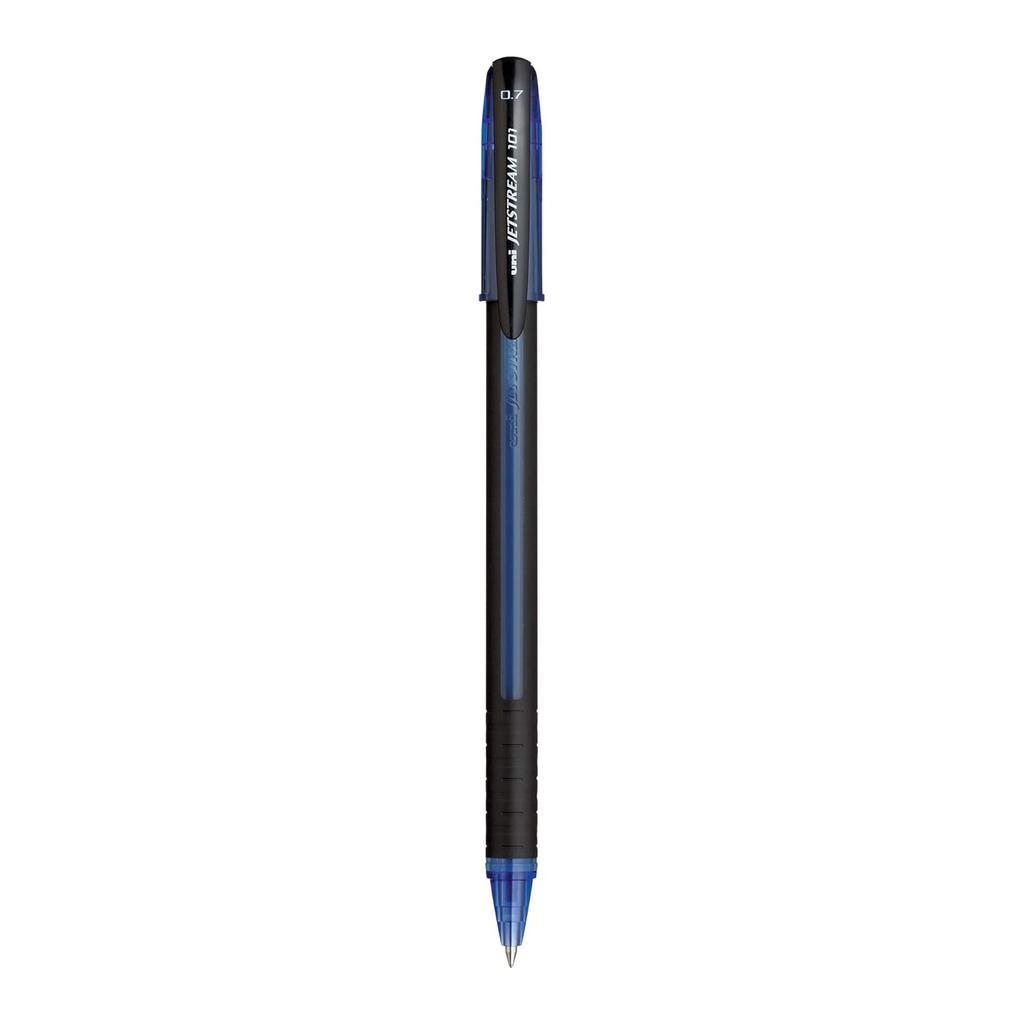 uni-ball Jetstream SX 101 Roller Ball Pens 0.7 mm Assorted Ink Quick Dry for Office Home School Writing Pack of 6