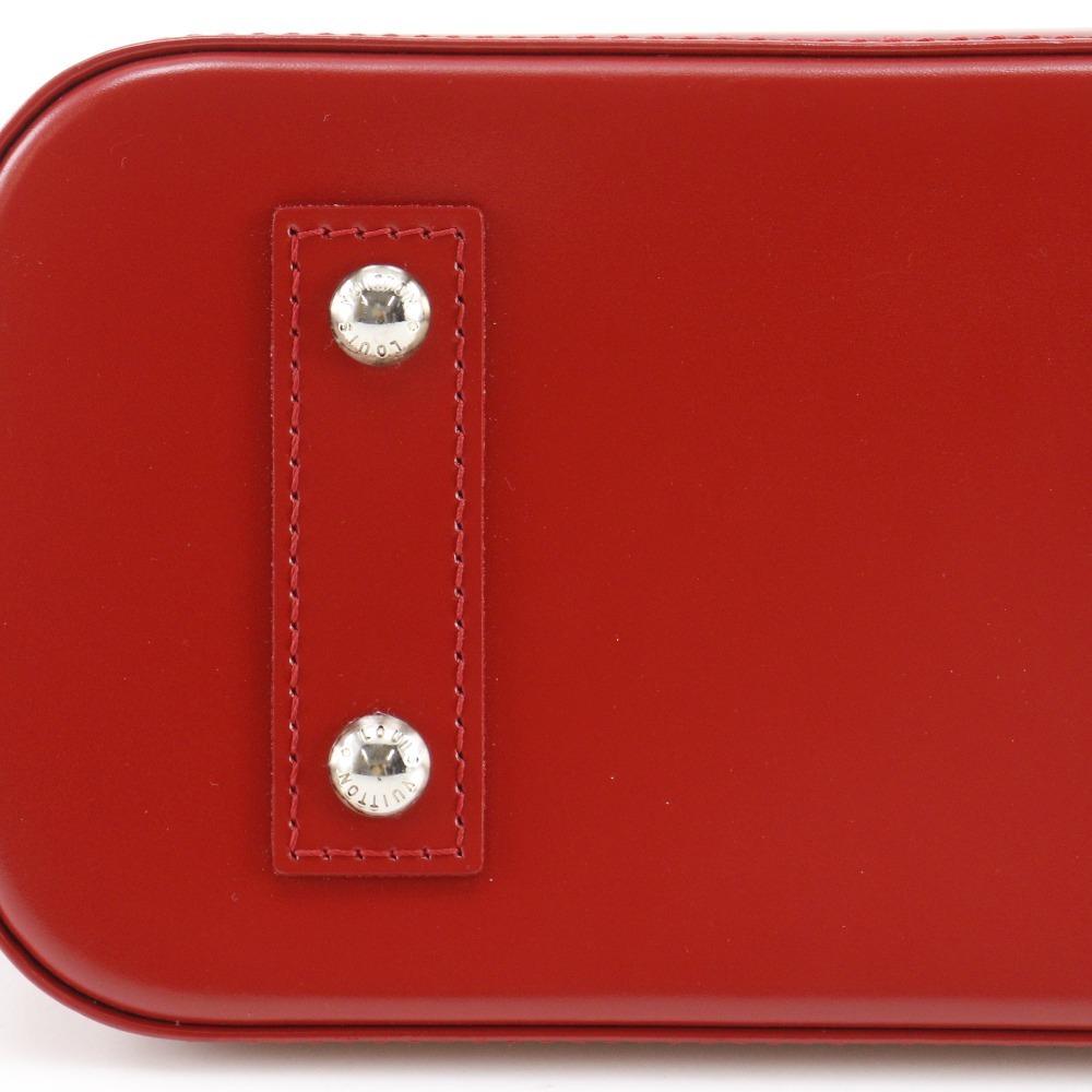 LOUIS VUITTON Alma BB Handbag M41160 2WAYShoulder Red Epi Leather Women Used