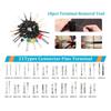 B0KB 720Pcs 1-3.5mm Car Wire Terminals Connector Pin with Terminals Removal Tool