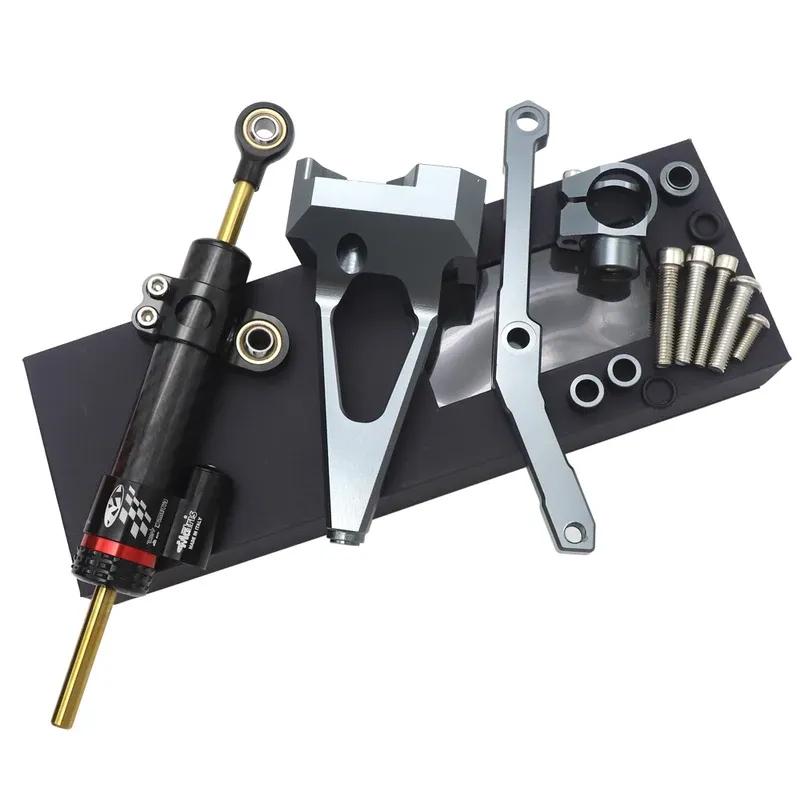 MT-09 CNC Motorcycle Steering Stabilize Damper Bracket Mount FOR YAMAHA MT-09 MT 09 MT09 2013 2014 2015 2016 2017 2018