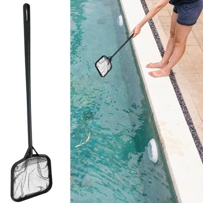 1 Stück Teichskimmer-Netz Sommer Pool-Skimmer-Netz Mit Anti-Rutsch-Griffstange Blätterentfernung Gartenteich Professionelle Reinigungsgeräte