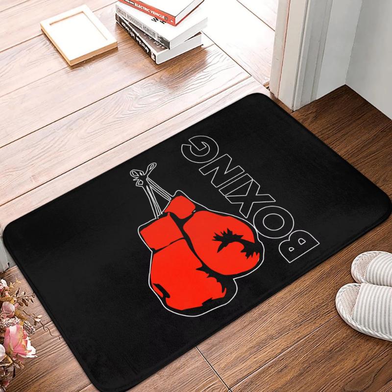 Thailand Twin Tiger Sak Yant Muay Thai Doormat Indoor Entrance Mat Non-Slip Kitchen Carpet Living Room Rug Welcome Doormat