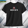 Beck's Brauerei Deutsches Bier T-Shirt Logo Viele Farben Größe S bis 5XL Hergestellt in den USA