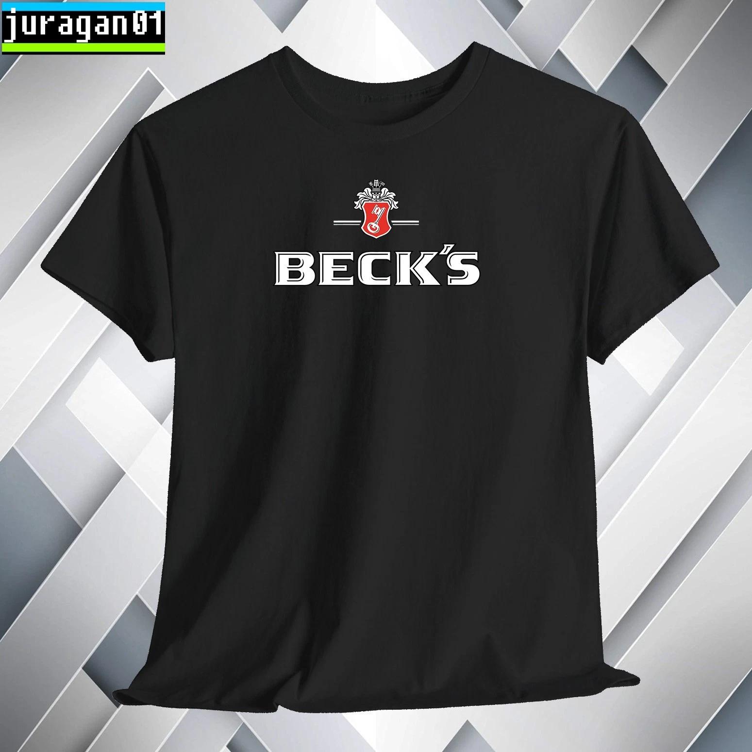 Beck s Brewery German Beer T shirt Logo Many Colors Size S to 5XL Made in USA L