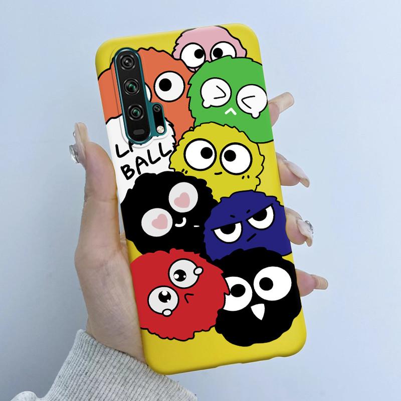 For Honor 20 Pro Case Honor20 Pro Back Soft TPU Silicone Cover Cute Cartoon Panda Phone Case For Huawei Honor 20 Pro Coque Funda