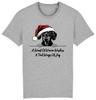 DACHSHUND Christmas Dog T-Shirt Adults Kids Woof Wishes Tail Wags Joy Xmas Gift