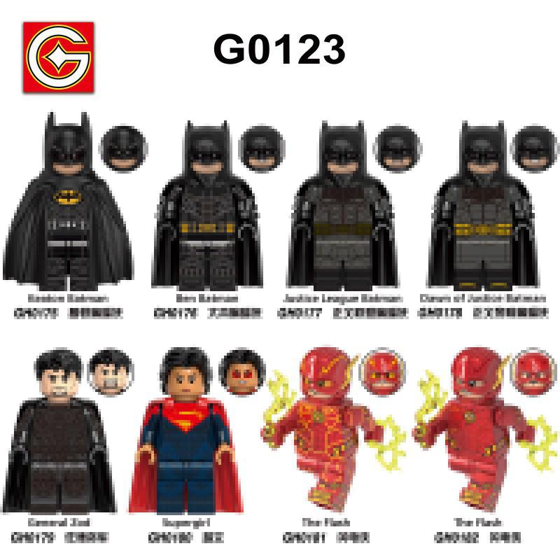Super Hero Series: Batman Keaton Lightning Brick Figure Toy