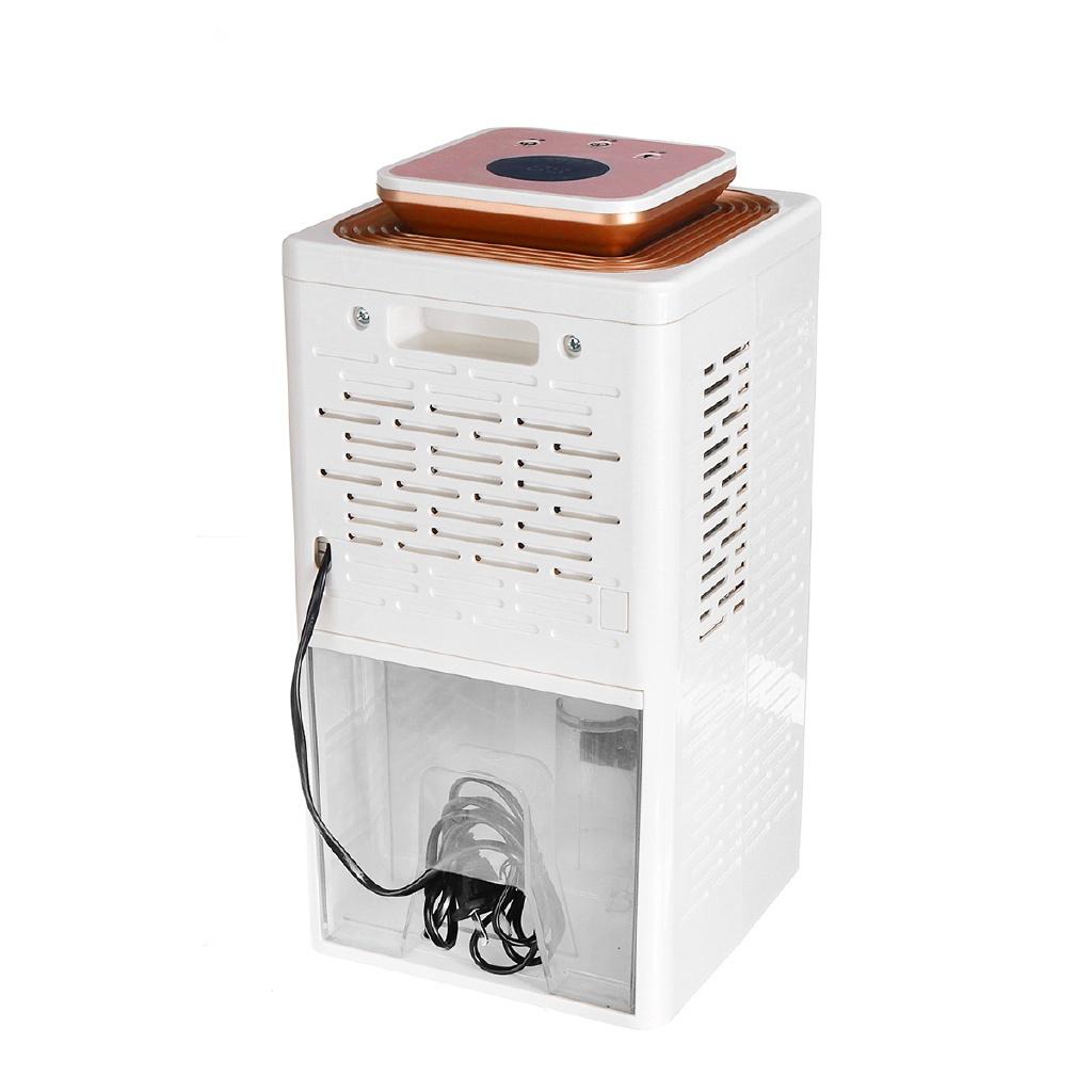 65W 2.7L  Air Moisture Low Noise Dehumidifier Mini Air Dehumidifier Electric Dehumidifier for Home Damp Garage 190 x 190 x 370 mm