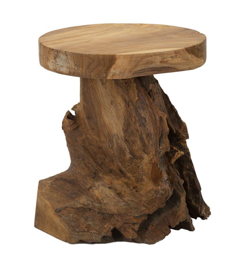 Jamet Stool Teak Cm Ø 35X40