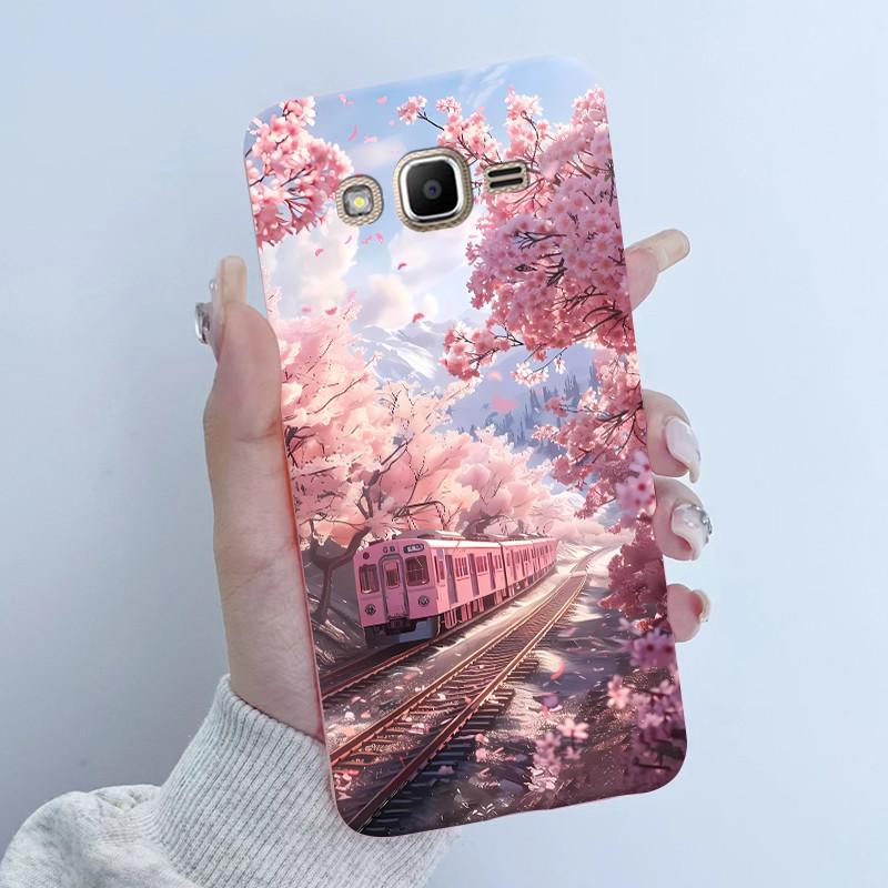 For Samsung Galaxy Grand Prime Plus G530 G531 Phone Case Flower Girls Soft Silicone TPU Back Housing for Samsung J2 Prime Covers