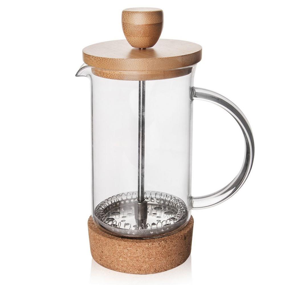 Glass piston coffee and tea maker 400 ml