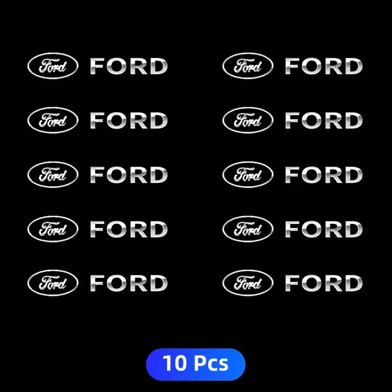 Car Metal Logo Trunk Emblem Badge Decals Sticker For Ford Focus 2 MK2 3 4 MK3 MK4 ST Mondeo Festiva Fusion Suit Fiesta Mustang