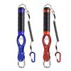 Aluminum Alloy Fish Gripper with Scale Mouth Lip Grabber with Weight Scale Fish Control Clamp Pliers Catcher Tong Fishing Accessories