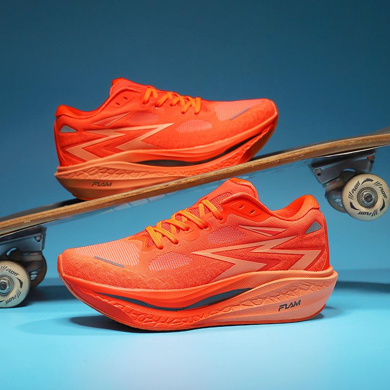 Platform sneakers Breathable and lightweight shock-absorbing running shoes Wear-resistant men's and women's comfortable shoes