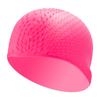 Bonnet de bain en silicone avec protection des oreilles - Confortable, non compressif pour adultes, hommes et femmes, options multicolores