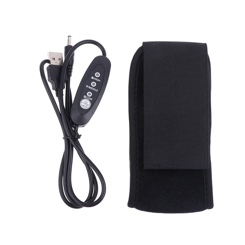 

1Set Adjustable USB DSLR Camera Lens Dew Heater Strip - Photography Lens Warmer Heater For Photo Shooting Temperature Control чорний