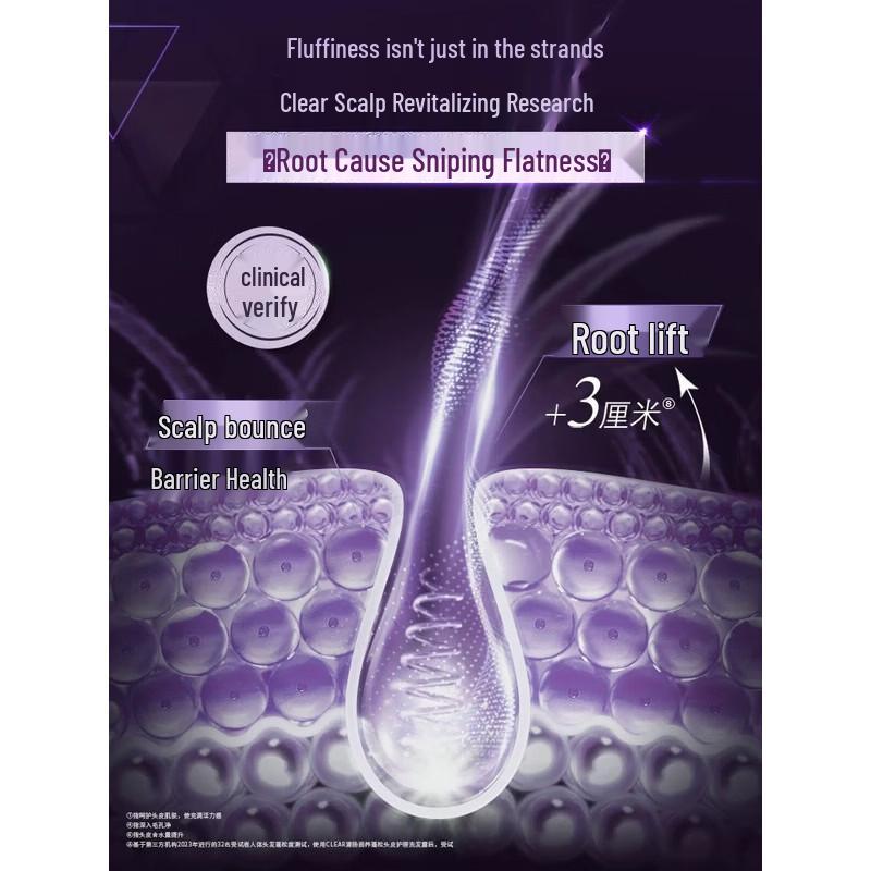Clear Scalp Nourishing & Volumizing Shampoo