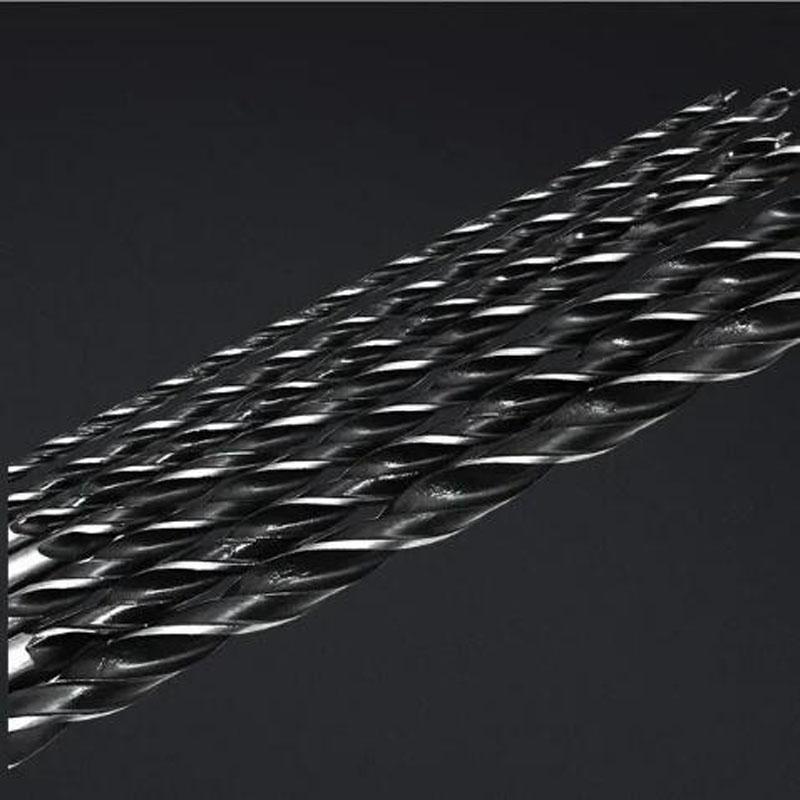 7 szt. 300 mm Lokalizator środka Wiertło spiralne 4 mm-12 mm Stal węglowa Do obróbki drewna Do twardego drewna Sklejki Plastiku Aluminium Zestaw wierteł