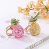 Mini Pineapple Keychain, Diamond Set, Women's Bag Pendant, Creative Handmade Accessories, Small Gifts