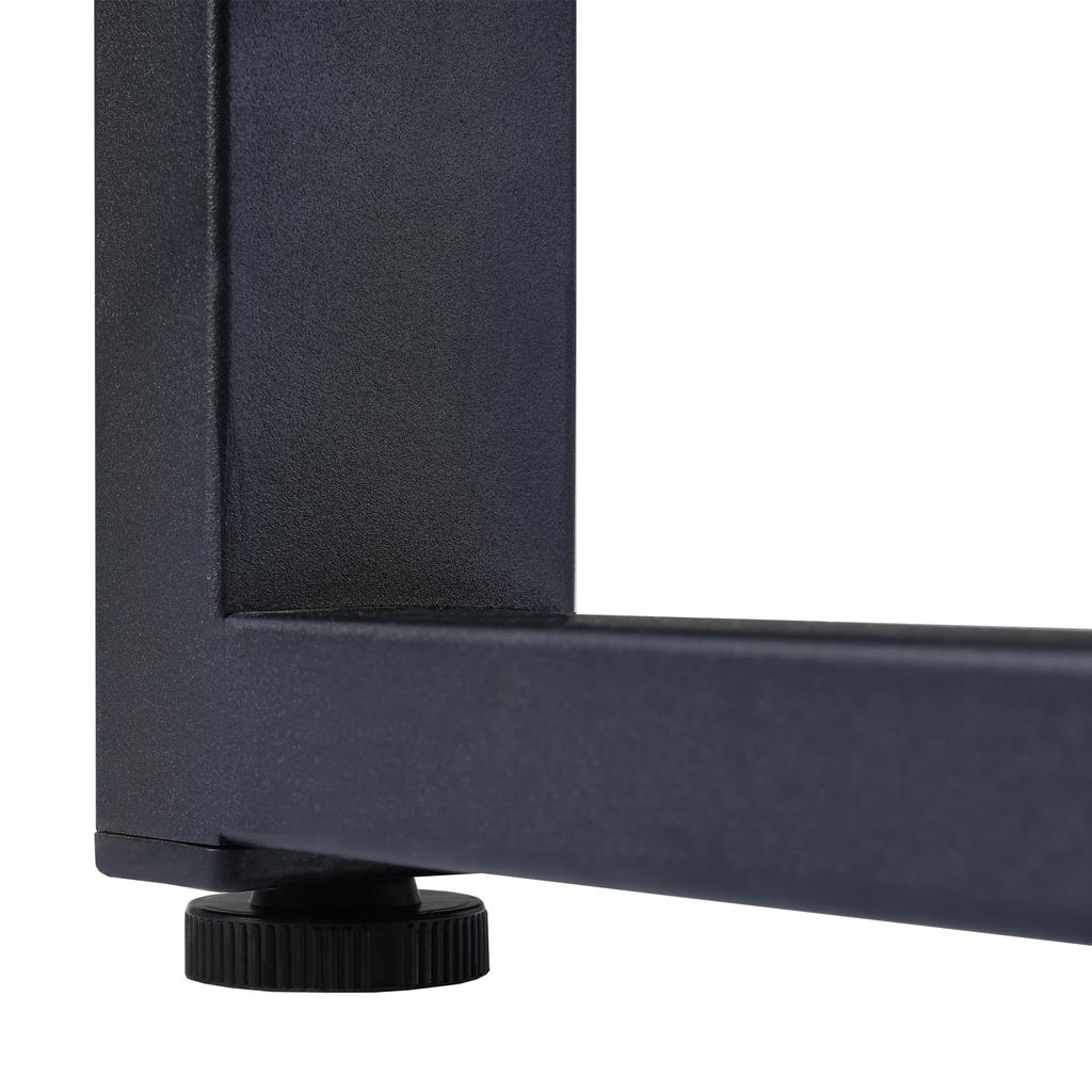 Flieks Dining Table Industrial Style, Modern Kitchen Table for Living Room and Dining Room