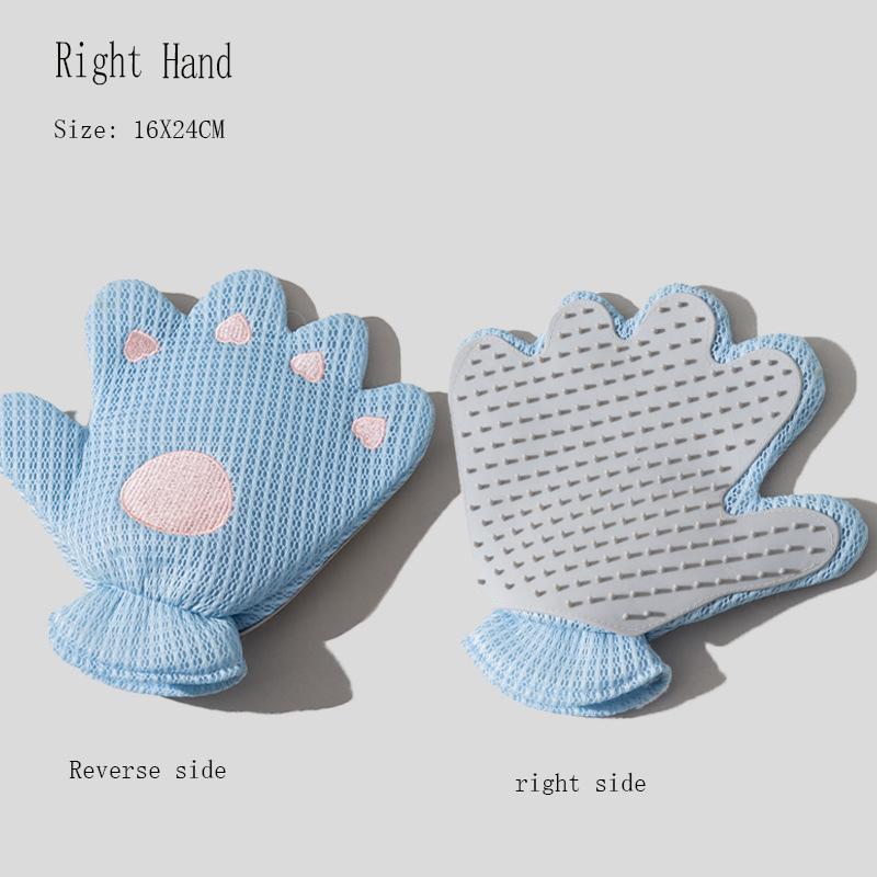 Evcil Hayvan Temizleme Eldiveni 1 ADET Kedi ve Köpek Banyo Bakım Masaj Pürüzsüzleştirme Tüy Alma Saç Tarak Yapışkan Saç Yapışkan Evcil Hayvan Malzemeleri