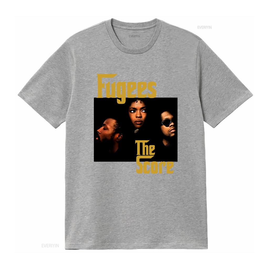 Fugees The Score Lauryn Hill T Shirt for Men and Women Vintage Washed Comfortable Unisex Slightly Stylish Stretched Versatile