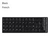 Non-slip Arabic English Keyboard Stickers Spanish Alphabet Layout Russian Letter