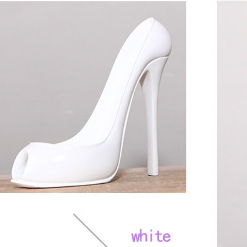 Stojan na víno ve tvaru kreativní pryskyřice na vysokém podpatku Stojan na červené víno Domácí dekorace