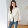 2025 Spring/Summer Women's Loose-Fit Embroidered Jacket: New Chinese Retro Style, Round Neck, Outerwear SP6057