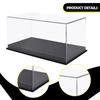 1/24 Scale Diecast Car Display Case,Parking Lot Stand Decorative with Cover for Action