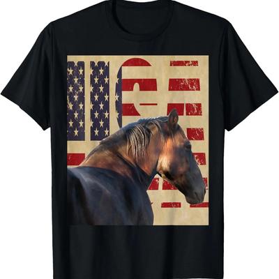 Barrel Racing Shirt Men Dad and Daughter Horse Barrel Racing T-Shirt