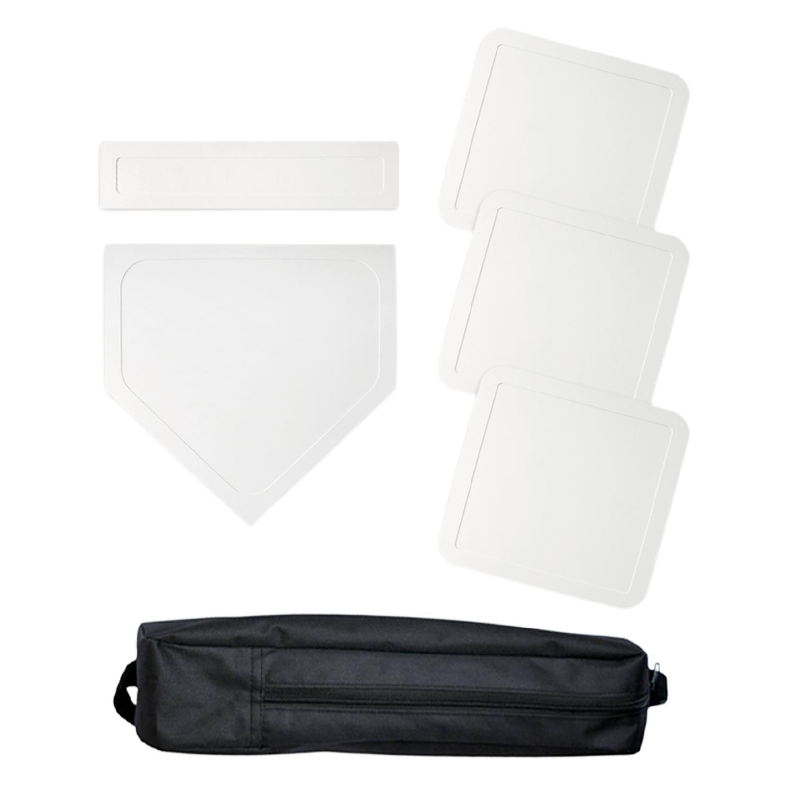 

База для бейсболу та софтболу для спортсменів Легке встановлення Командні види спорту Портативне Міцне Обладнання для тренувань з бейсболу для приміщень та вулиці білий