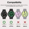 Pierścień ramki zegarka dla Samsung Galaxy Watch6 Classic 43 mm 47 mm Stal nierdzewna Pokrywa skali czasu Zderzak Etui Akcesorium dla Watch 6