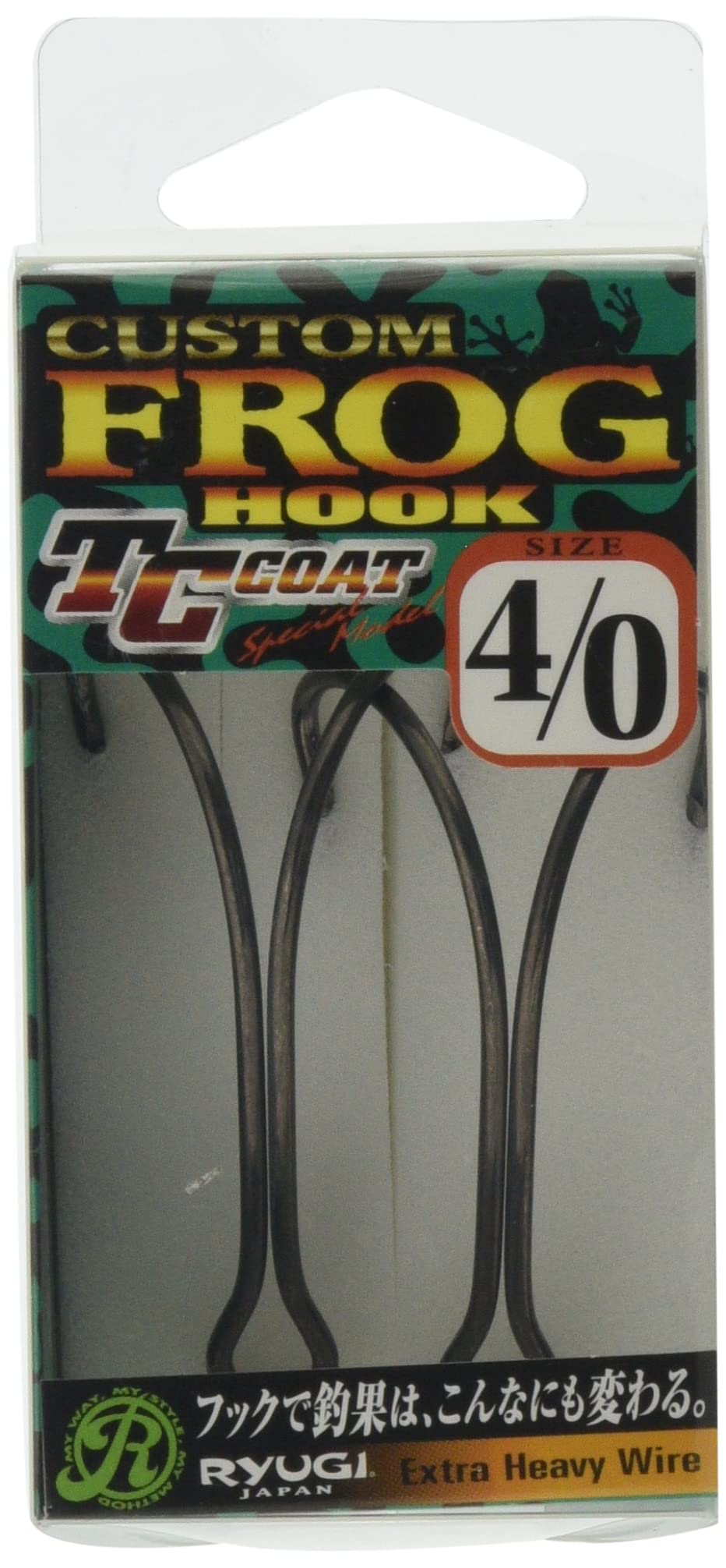 RYUGI RYUGI HCF093 Custom Frog Hook 4/0. 4/0