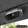 Car Visor Glasses Case Eyeglasses Storage Box For Renault Megane 3 2 4 Clio4 5 Captur Trafic Scenic2 Austral Kangoo Arkana QM6 R555