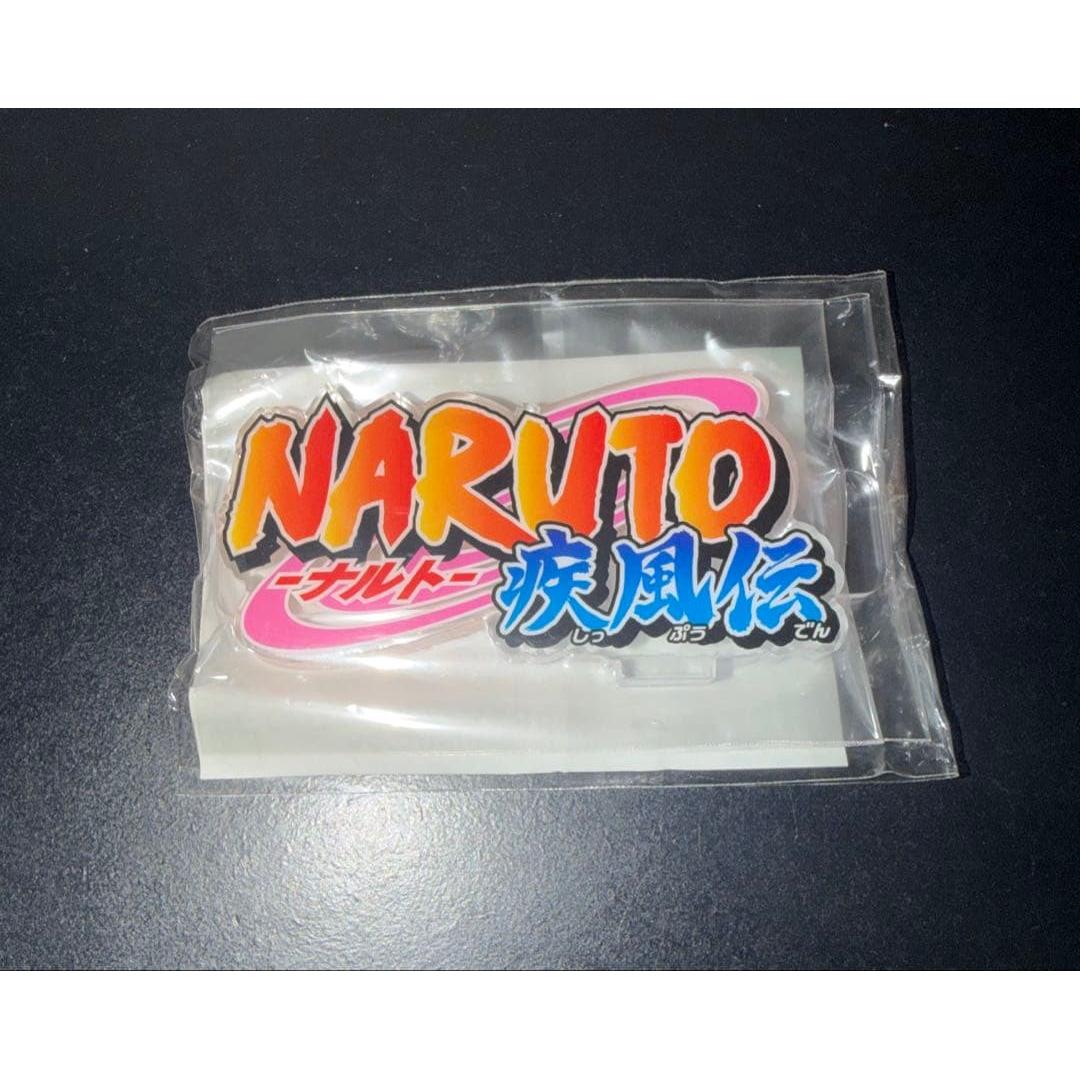 Used NARUTO Shippuden Acrylic Logo Display EX