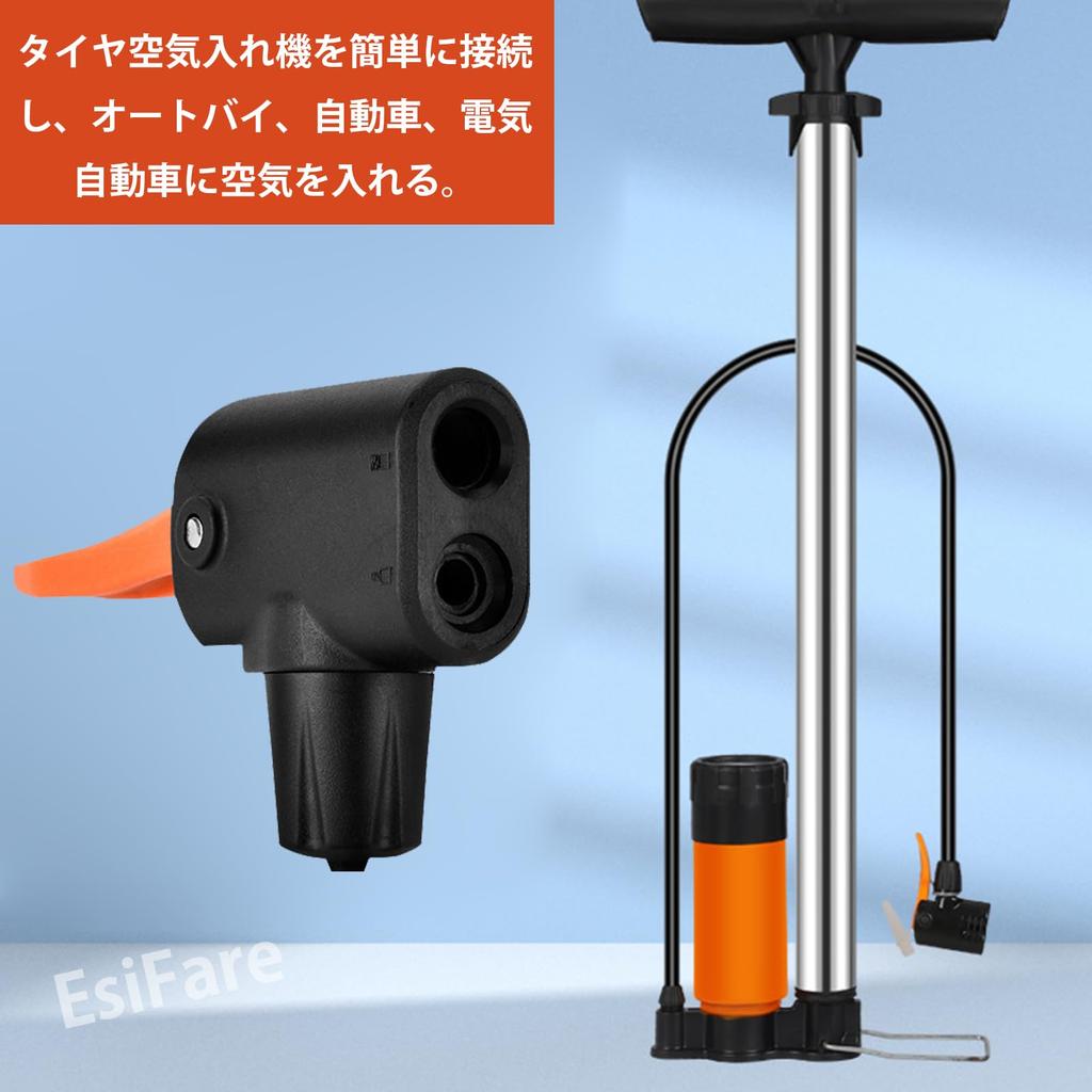 EsiFare Valve Adapter Presta-American-English Bicycle Inflator Conversion Adapter Valve Inflator