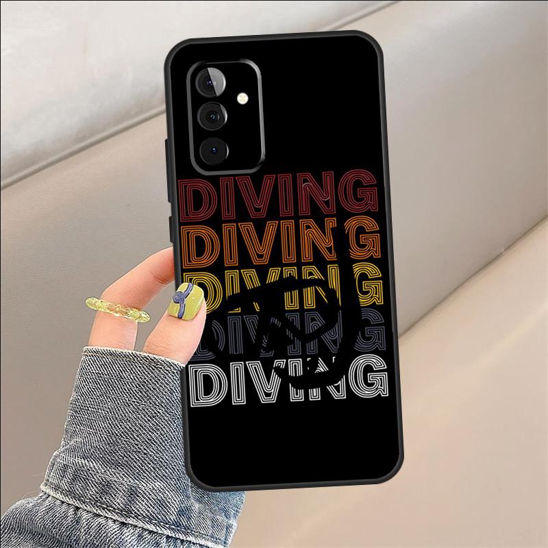 Scuba Diver Diving Case For Samsung Galaxy A35 A15 A55 A53 A33 A13 A36 A56 A26 A16 A22 A32 A52 A54 A34 A05 A06