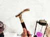 Walking Cane, Solid Brass Designer Handle, Walking Stick, Exquisite Foldable Cane, Anniversary Gift, Christmas Gift
