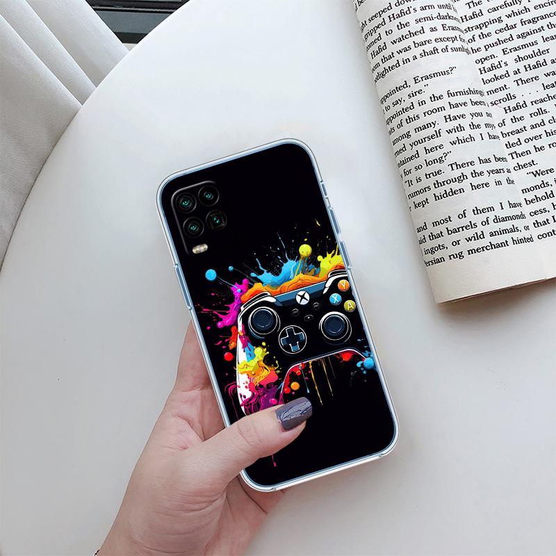 QE30 Game Over Transparent Phone Case for Samsung Galaxy A04 A04S A14 A23 A34 A54 M23 M33 M52 M53