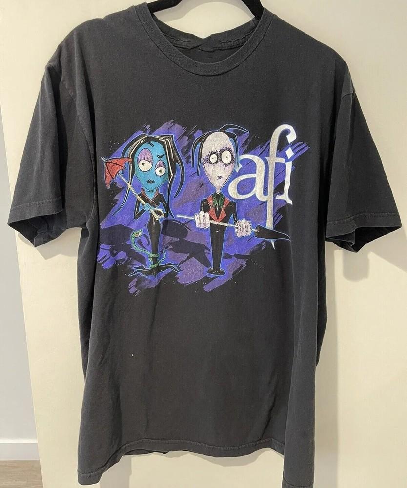 Vintage AFI band Black Shirt Unisex Concert S to 5XL  DO456 Unisex T-Shirt XXL