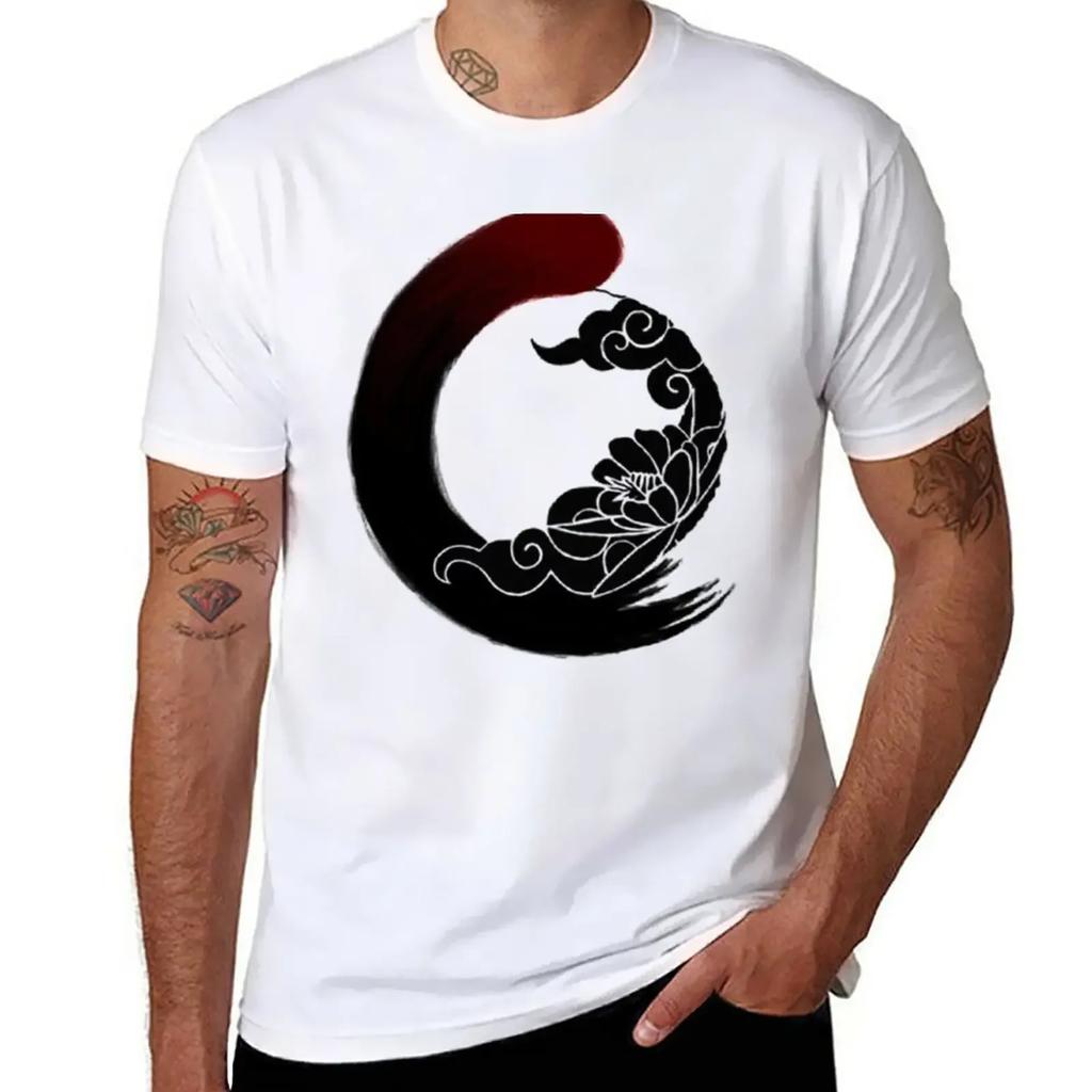 Oneus Blood Moon Logo T-Shirt tees aesthetic clothes men workout shirt