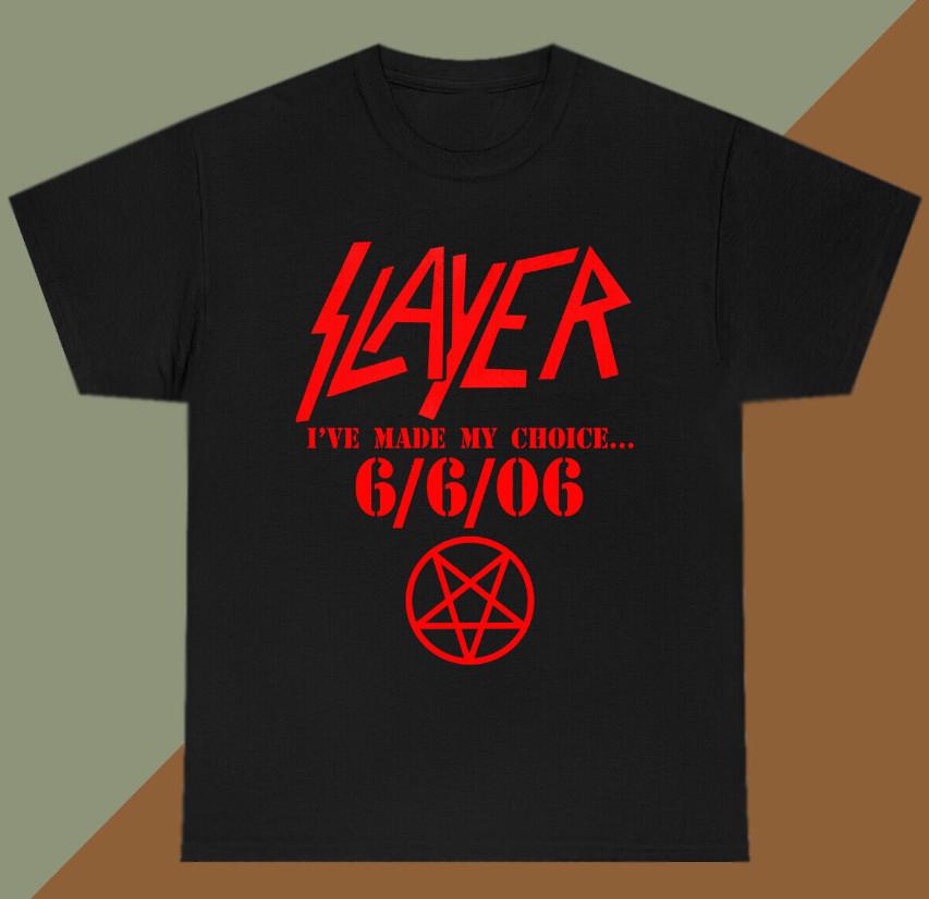 Slayer 666 I e made my choice t-shirt Unisex T-Shirt S