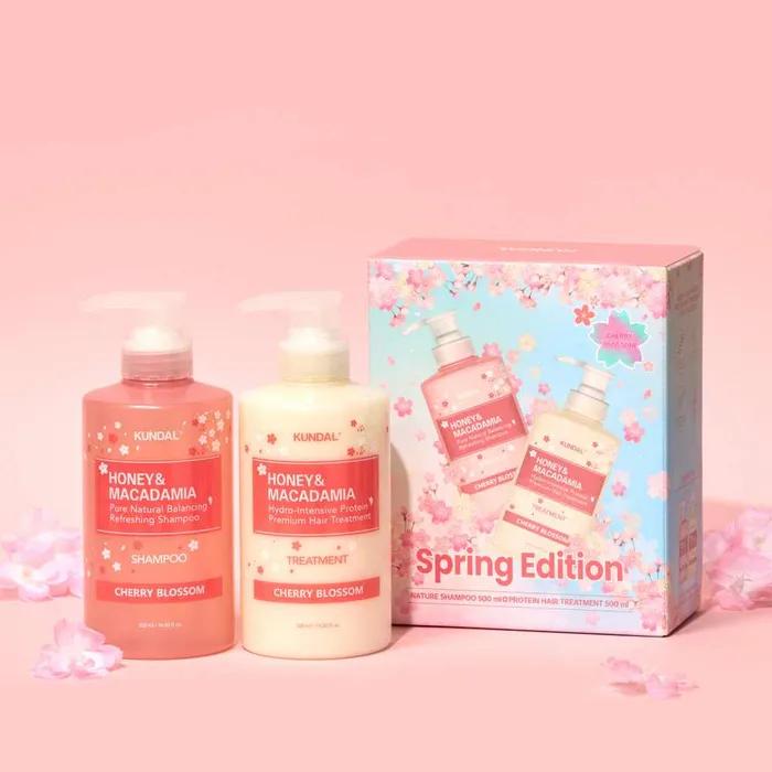 

Весеннее издание Шампунь и кондиционер для волос «Цвет сакуры» 500 мл Cherry Blossom