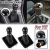 High-quality Manual Car accessories 5/6 Speed Interior Replacement Part Gear Shift Knob For VW Golf 7 MK7  Lever Dust Boot Cover