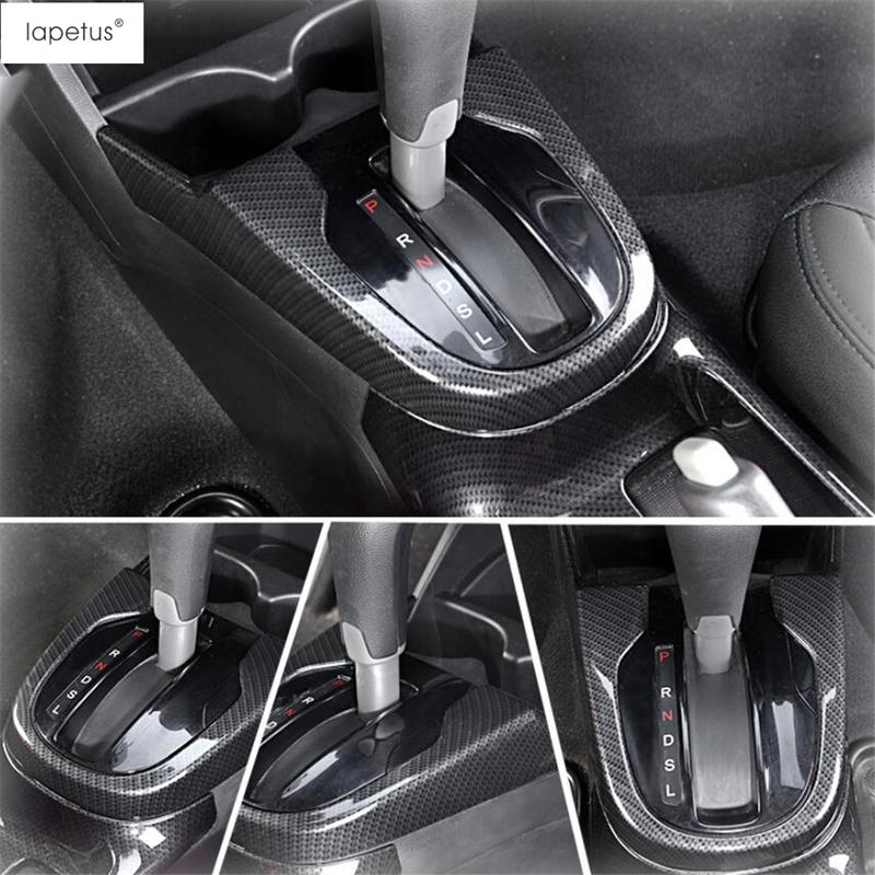Dashboard Air AC Outlet Vent Frame / Window Lift / Gear Shift Cover Trim ABS Interior Accessories For Honda FIT Jazz 2014 -