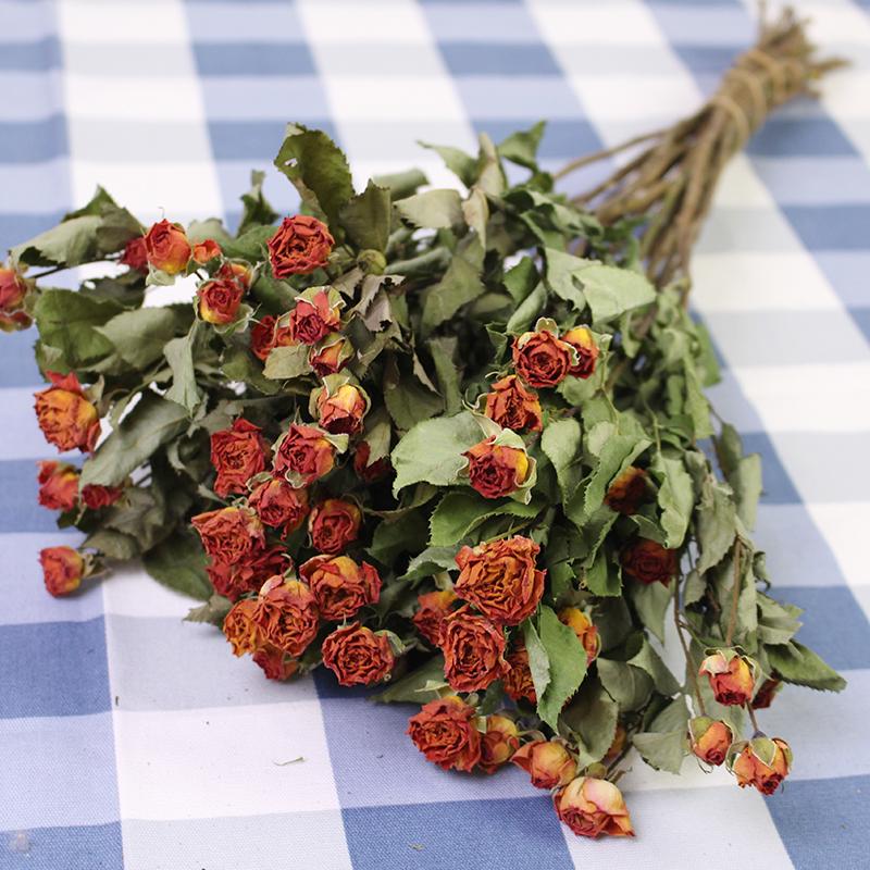 Small Dried Rose Buds for DIY Flower Arrangements and Home Decor