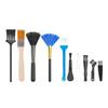 Yousheng Handheld Hair Dryer Vacuum Cleaner with Multiple Nozzles Brushes Matte Black Industrial Design Powerful Airflow Portable Dust Blower
