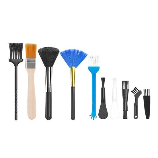 Yousheng Handheld Hair Dryer Vacuum Cleaner with Multiple Nozzles Brushes Matte Black Industrial Design Powerful Airflow Portable Dust Blower