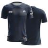T-shirt Sport à Manches Courtes Co-marqué Séchage Rapide Respirant Col Rond Top pour Entraînement Fitness Tenue Décontractée